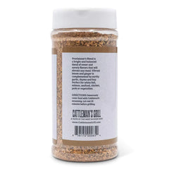 A bottle of Cattleman's Grill Provisioner's Blend seasoning mix.